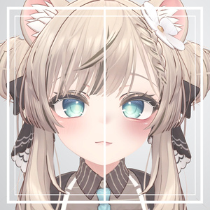 簡単導入☆キラキラ光る☆ラメ入りふんわりメイク　マヌカver　メイクテクスチャ　◇Makeup unitypakage◇ 缩略图 6
