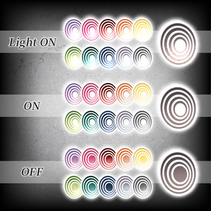 ◇Swirling Eyes◇ ぐるぐる瞳テクスチャ white eyetexture 斑霞 ver 缩略图 2