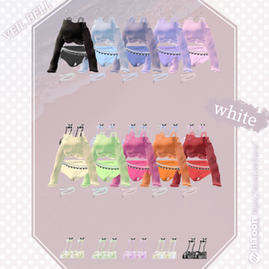 【8アバター対応】◇VEIL BELL◇Polka Summer 缩略图 3