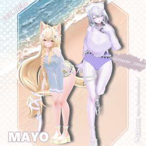 【8アバター対応】◇VEIL BELL◇Polka Summer 缩略图 8