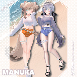【8アバター対応】◇VEIL BELL◇Polka Summer 缩略图 13