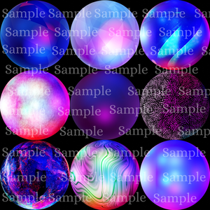 18 Galaxy Theme Matcaps