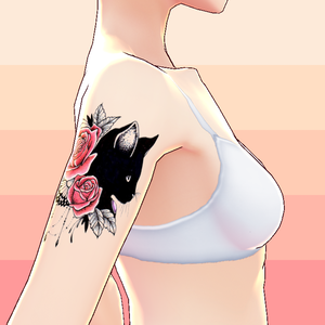 Cat Tattoo [VROID]