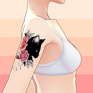 Cat Tattoo [VROID]