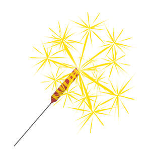 動く手持ち花火