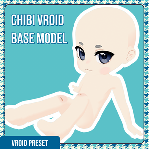 Chibi VRoid base editable model