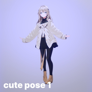 Meduicity Pose  v2, Cute Pose  v1 缩略图 3
