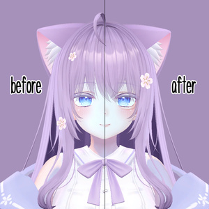 【萌対応】なめくじメイク_moe maketexture 缩略图 2