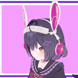 VRChat対応 3Dモデル「Rabbit Ear」
