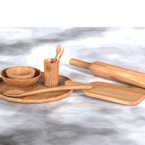 NewWoodenTableware
