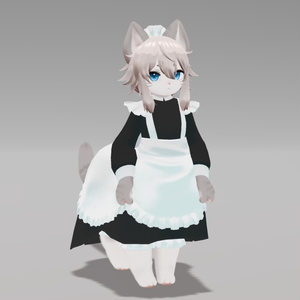 【にゃんたうろす対応】エプロンドレスセット ver.1.10 缩略图 2