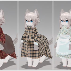 【にゃんたうろす対応】エプロンドレスセット ver.1.10 缩略图 11