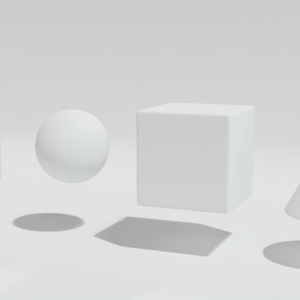 【Blender】基本オブジェクト [3Dモデル素材]