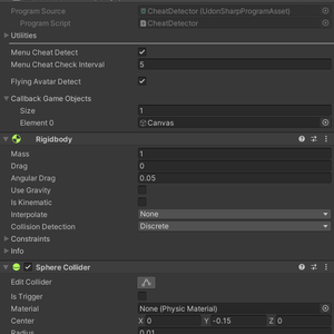 [FREE] [VRChat] [SDK3] Udon Anti-cheat System