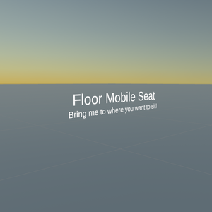 [VRChat] [SDK3] Movable Floor Seat