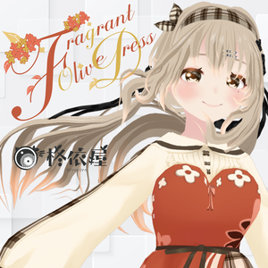 【VRoid】金木犀ワンピース｜Fragrant-Olive-Dress