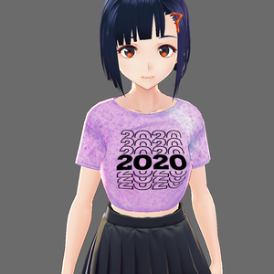 FREE 2020 Mini T-shirt VROID texture