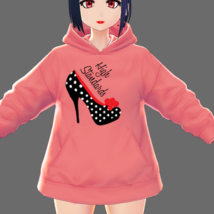 3 piece High Standards VROID FASHION hoodie, mini t-shirt and t-shirt textures