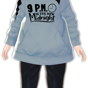 3 piece "9PM is New Midnight" VROID set PLUS Nightgown!