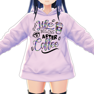 Life Begins After Coffee #2 VROID clothing textures