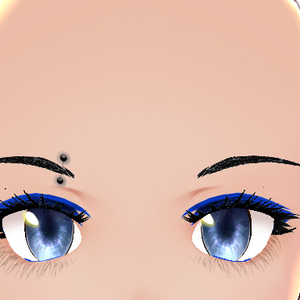 Eyebrow Piercing - VROID textures