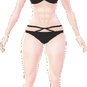 Pale Skin Muscles Body & Face VROID textures