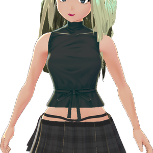 FREE Sleeveless Blouse VROID textures