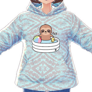 Kawaii Sloth in a Pool 3 piece VROID textures