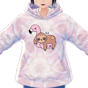 Kawaii Sloth Flamingo Float 3 piece VROID textures