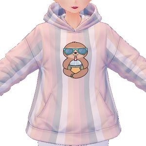 Kawaii Sloth with Slushi 3 piece VROID textures
