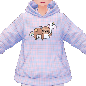 Kawaii Sloth Unicorn Sleeper 3 piece VROID textures