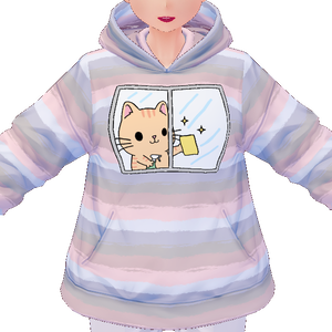 Kawaii Window Cleaner 3 piece VROID textures