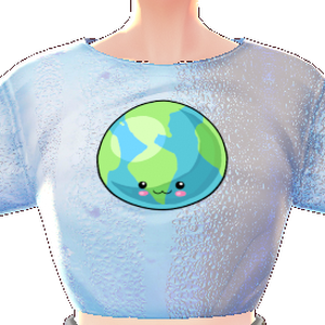 Kawaii Earth 3 piece VROID textures