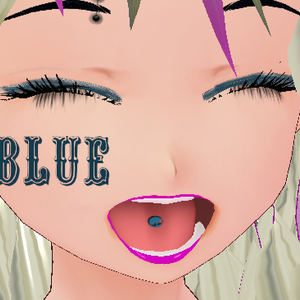 10 color Tongue Stud Set VROID textures