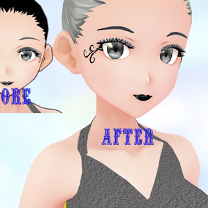 *IMPROVED* Dark Dancer 8 piece set VROID textures 