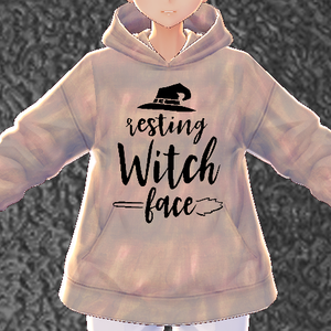 *IMPROVED* Resting Witch Face VROID textures
