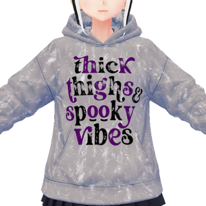Thick Thighs Spooky Vibes - 3 PIECE VROID TEXTURES