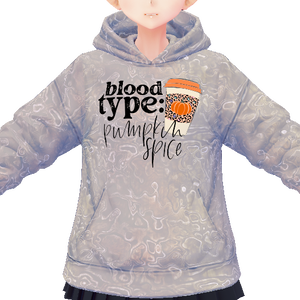 Blood Type Pumpkin Spice 3 piece VROID TEXTURES
