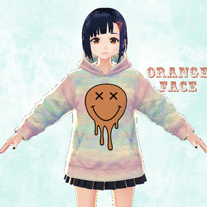 Melting Smiley Hoodies VROID TEXTURES
