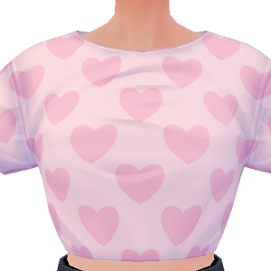 Hearts pattern 5 PIECE VROID TEXTURES