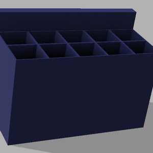Pen holder, grid type [STL file]