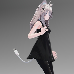 端子しっぽ /Connector Tail [VRChat向けアクセ] 缩略图 5
