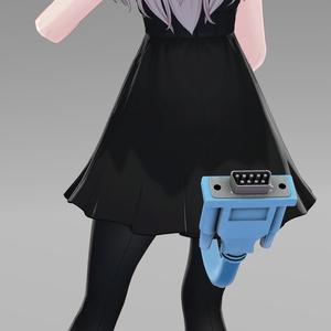 端子しっぽ /Connector Tail [VRChat向けアクセ] 缩略图 6