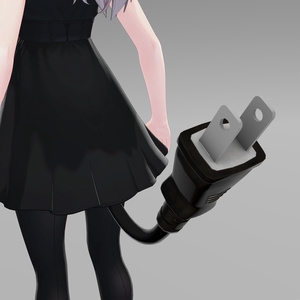 端子しっぽ /Connector Tail [VRChat向けアクセ] 缩略图 9
