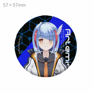 アルテミス缶バッチ【ネコポス】