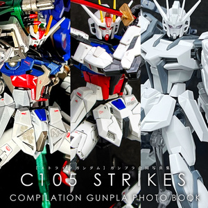 C105 STRIKES【ストライクガンダム】ガンプラ合同写真集【ネコポス】