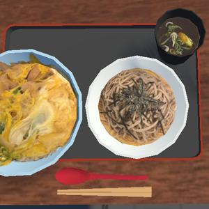 親子丼＆ざるそば(Oyakodon&Zarusoba)