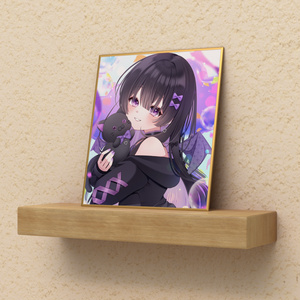 油絵 絵画 【オレンジの月】 - arashi1783 - BOOTH