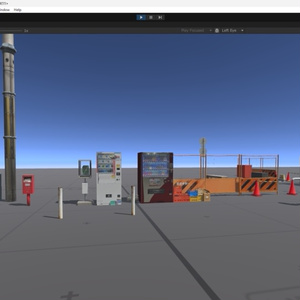 3Dモデル「路地が作れる33点セット」【VRChat向け】 缩略图 9