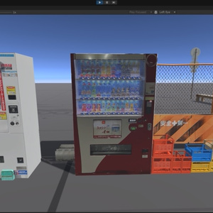 3Dモデル「路地が作れる33点セット」【VRChat向け】 缩略图 10